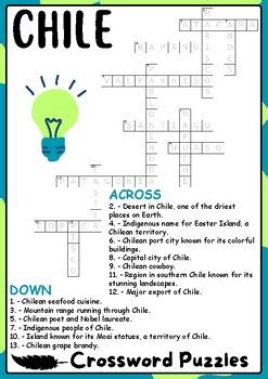cities in chile|city in chile crossword.